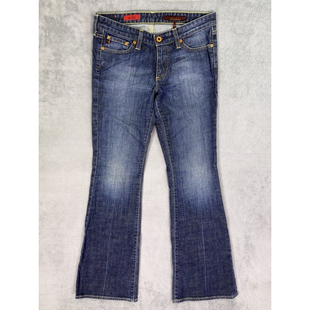 Adriano Goldschmied Jeans Womens 28 Blue The Club Bootcut Flared Low Rise Denim